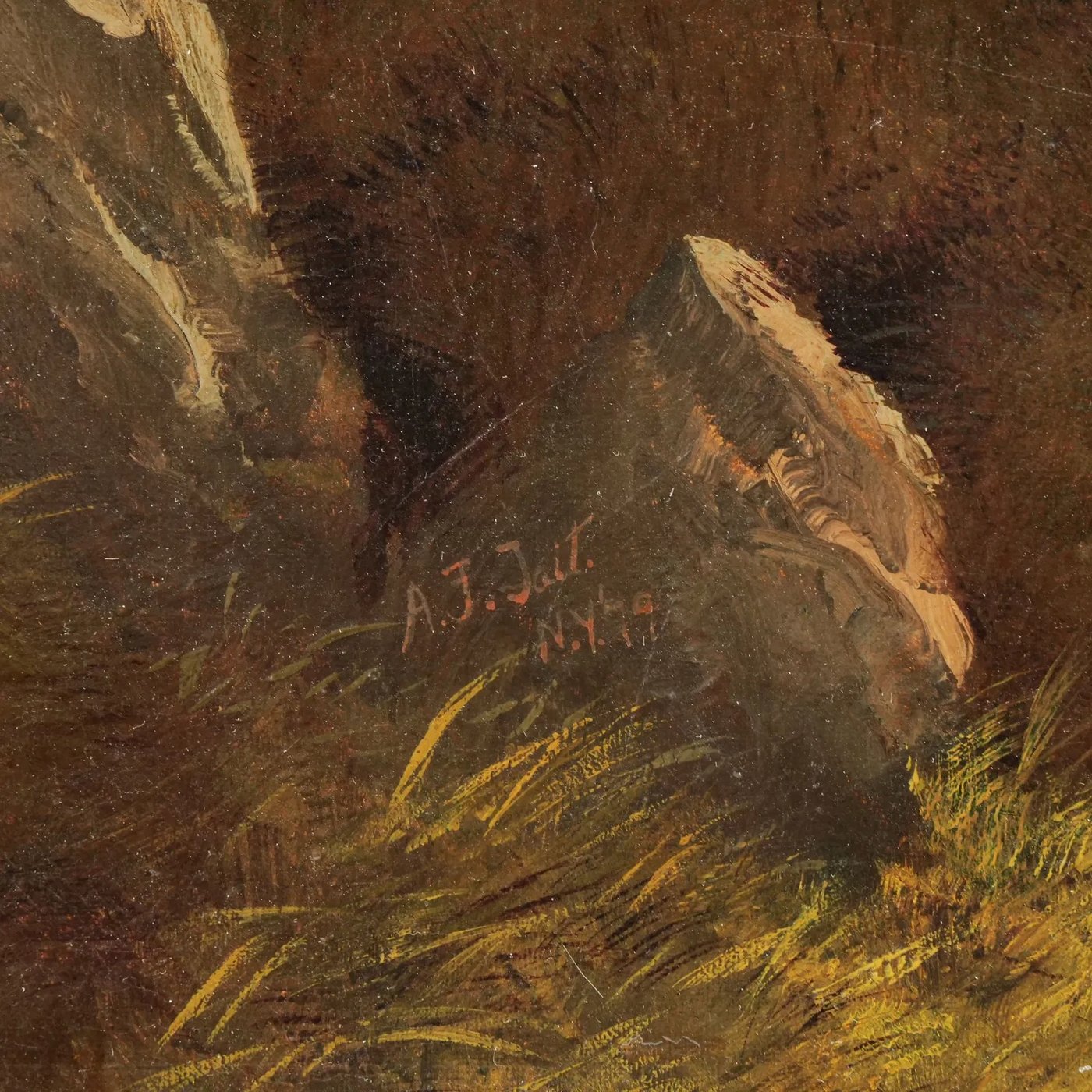 Signature - A.F. Tait. N.Y. '79